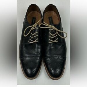 Gordon Rush Whitaker Black Leather Dress Shoes size 10
